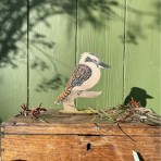 Bridget Farmer | Standing Bird Ornament | Laughing Kookaburra